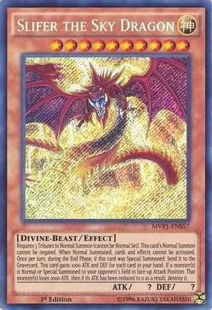 Slifer the Sky Dragon [MVP1-ENS57] Secret Rare - Trinity Hobby