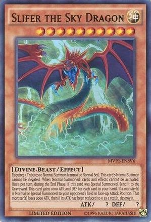 Slifer the Sky Dragon [MVP1-ENSV6] Ultra Rare - Trinity Hobby