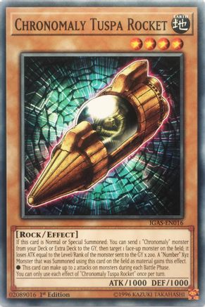 Chronomaly Tuspa Rocket [IGAS-EN016] Common - Trinity Hobby