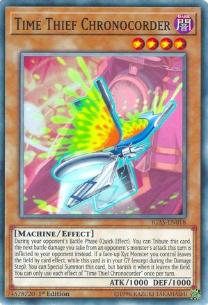 Time Thief Chronocorder [IGAS-EN018] Common - Trinity Hobby