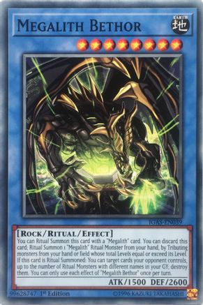 Megalith Bethor [IGAS-EN039] Common - Trinity Hobby