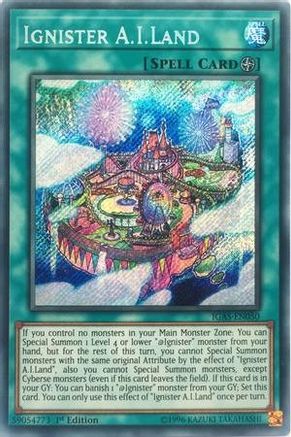 Ignister A.I.Land [IGAS-EN050] Secret Rare - Trinity Hobby