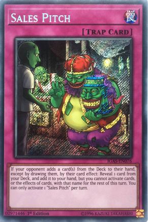 Sales Pitch [IGAS-EN076] Secret Rare - Trinity Hobby