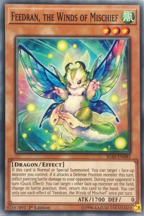 Feedran, the Winds of Mischief [IGAS-EN082] Common - Trinity Hobby