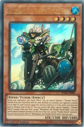 Whitebeard, the Plunder Patroll Helm [IGAS-EN085] Ultra Rare - Trinity Hobby