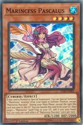 Marincess Pascalus [IGAS-EN093] Super Rare - Trinity Hobby