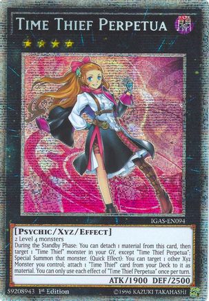 Time Thief Perpetua [IGAS-EN094] Starlight Rare - Trinity Hobby