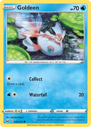 Goldeen (046/202) [Sword & Shield: Base Set] - Trinity Hobby
