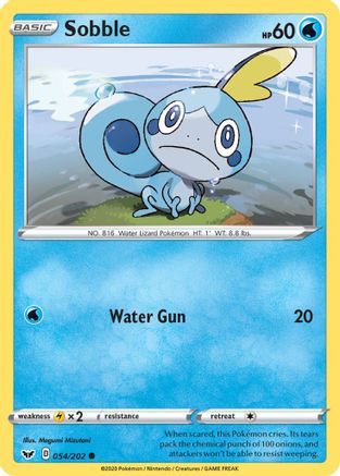 Sobble (054/202) [Sword & Shield: Base Set] - Trinity Hobby