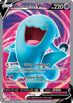 Wobbuffet V (191/202) [Sword & Shield: Base Set] - Trinity Hobby