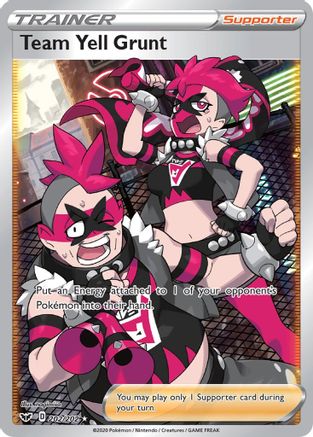 Team Yell Grunt (202/202) [Sword & Shield: Base Set] - Trinity Hobby