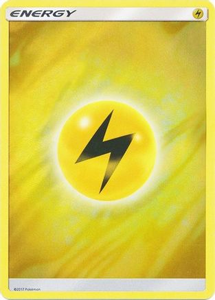Lightning Energy (Unnumbered 2017) (Wave Foil) (Theme Deck Exclusive) [Unnumbered Energies] - Trinity Hobby