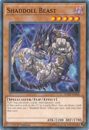 Shaddoll Beast [SDSH-EN008] Common - Trinity Hobby