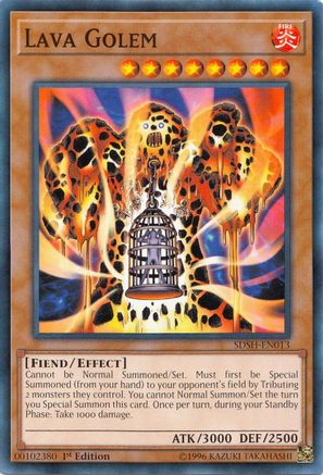 Lava Golem [SDSH-EN013] Common - Trinity Hobby