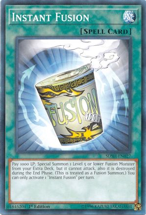 Instant Fusion [SDSH-EN027] Common - Trinity Hobby