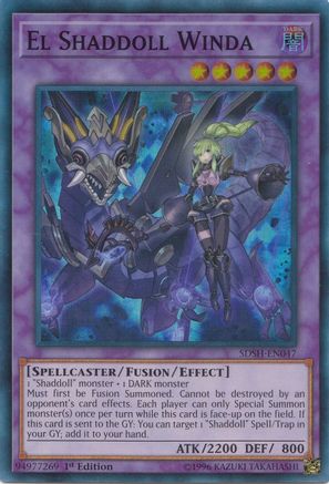 El Shaddoll Winda [SDSH-EN047] Super Rare - Trinity Hobby