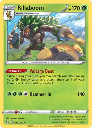 Rillaboom (014/202) (Theme Deck Exclusive) [Sword & Shield: Base Set] - Trinity Hobby