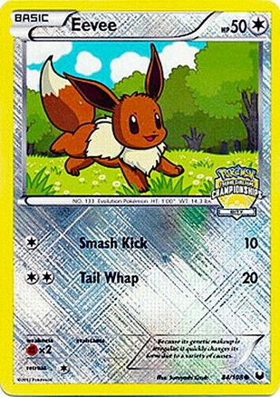 Eevee (84/108) (City Championship Promo) [Black & White: Dark Explorers] - Trinity Hobby