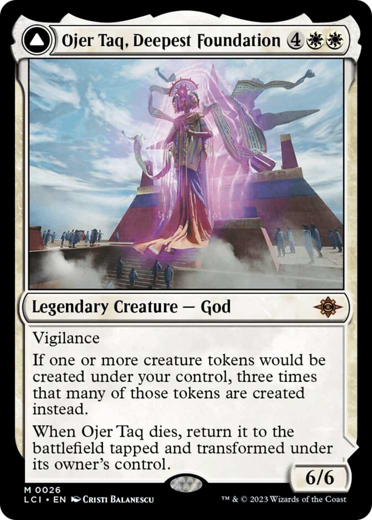 Ojer Taq, Deepest Foundation // Temple of Civilization [The Lost Caverns of Ixalan] - Trinity Hobby