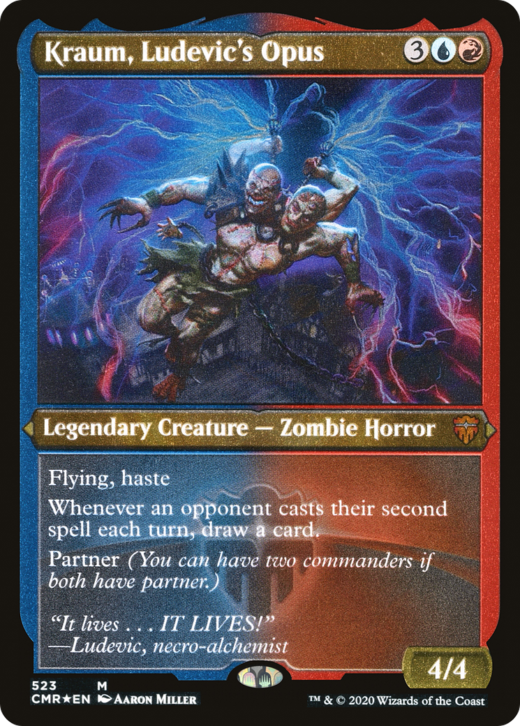 Kraum, Ludevic's Opus (CMR-523) - [Commander Legends] Foil - Trinity Hobby
