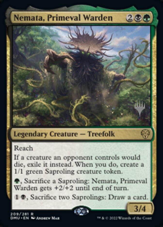 Nemata, Primeval Warden (Promo Pack) [Dominaria United Promos] - Trinity Hobby