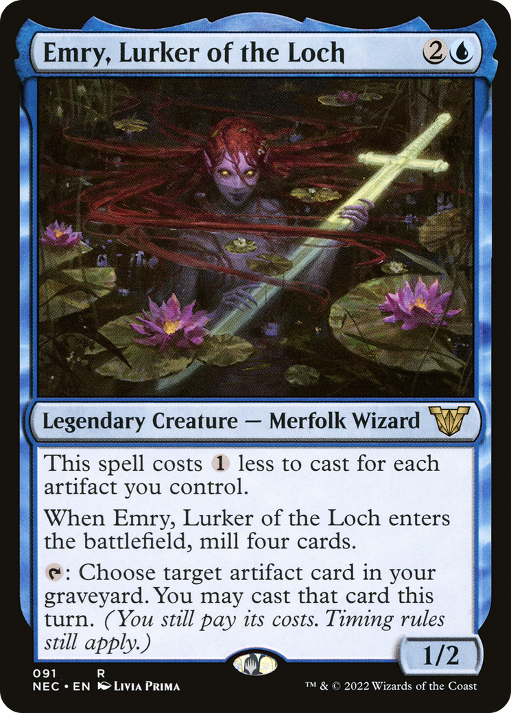 Emry, rôdeur du Loch [Kamigawa : Neon Dynasty Commander] 