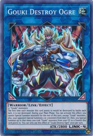 Gouki Destroy Ogre [IGAS-ENSE2] Super Rare - Trinity Hobby