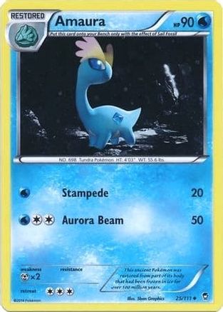 Amaura (Cosmos Holo) - (025/111) Holofoil [Miscellaneous Cards & Products]