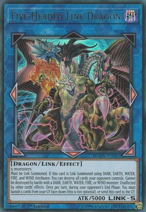 Five-Headed Link Dragon [DUOV-EN007] Ultra Rare - Trinity Hobby