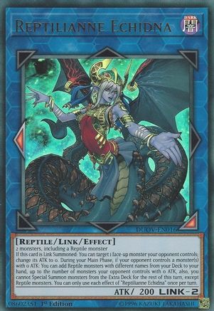 Reptilianne Echidna [DUOV-EN016] Ultra Rare - Trinity Hobby