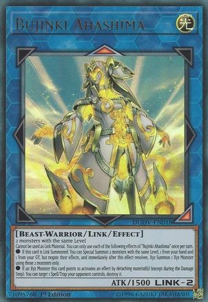 Bujinki Ahashima [DUOV-EN018] Ultra Rare - Trinity Hobby