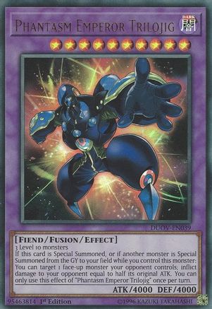 Phantasm Emperor Trilojig [DUOV-EN039] Ultra Rare - Trinity Hobby