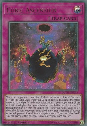 Cubic Ascension [DUOV-EN047] Ultra Rare - Trinity Hobby