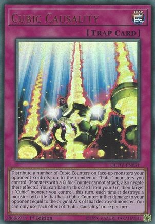 Cubic Causality [DUOV-EN051] Ultra Rare - Trinity Hobby