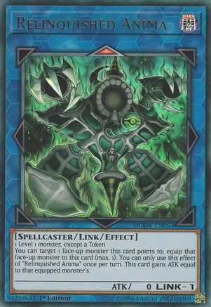 Relinquished Anima [DUOV-EN053] Ultra Rare - Trinity Hobby