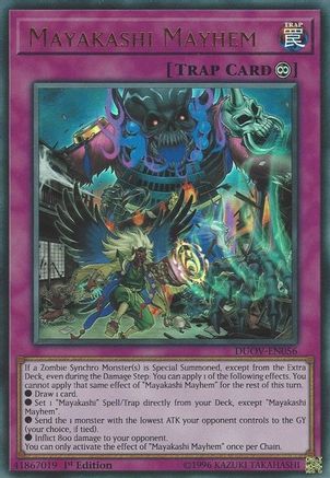 Mayakashi Mayhem [DUOV-EN056] Ultra Rare - Trinity Hobby