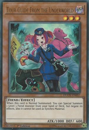 Tour Guide From the Underworld [DUOV-EN057] Ultra Rare - Trinity Hobby