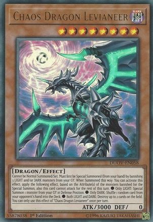 Chaos Dragon Levianeer [DUOV-EN058] Ultra Rare - Trinity Hobby