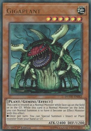 Gigaplant [DUOV-EN062] Ultra Rare - Trinity Hobby