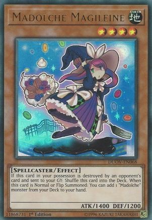 Madolche Magileine [DUOV-EN068] Ultra Rare - Trinity Hobby