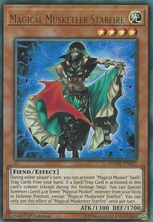 Magical Musketeer Starfire [DUOV-EN072] Ultra Rare - Trinity Hobby