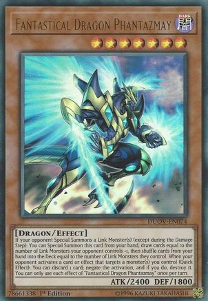 Fantastical Dragon Phantazmay [DUOV-EN074] Ultra Rare - Trinity Hobby