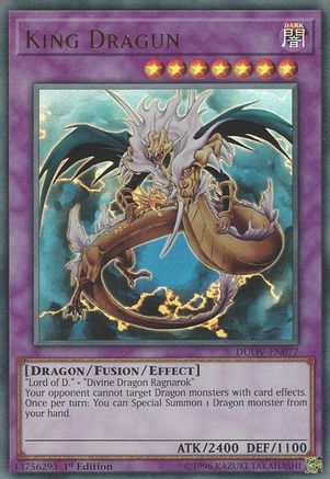 King Dragun [DUOV-EN077] Ultra Rare - Trinity Hobby