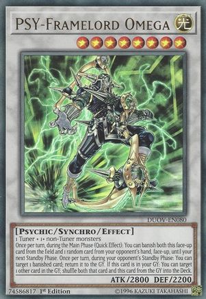 PSY-Framelord Omega [DUOV-EN080] Ultra Rare - Trinity Hobby
