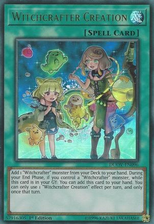 Witchcrafter Creation [DUOV-EN096] Ultra Rare - Trinity Hobby