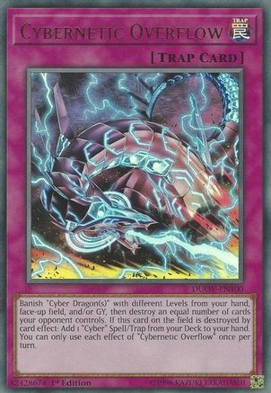 Cybernetic Overflow [DUOV-EN100] Ultra Rare - Trinity Hobby