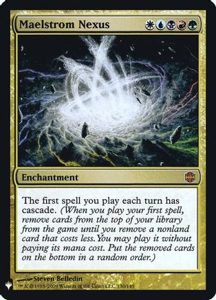 Maelstrom Nexus  [Foil]  (LIST-130) - [The List Reprints] - Trinity Hobby