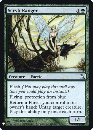 Scryb Ranger  [Foil]  (LIST-215) - [The List Reprints] - Trinity Hobby