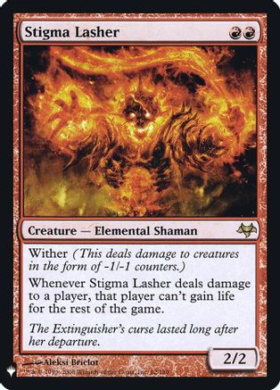 Stigma Lasher  [Foil]  (LIST-062) - [The List Reprints] - Trinity Hobby