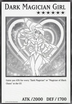 Dark Magician Girl (Oversized) Common - Trinity Hobby